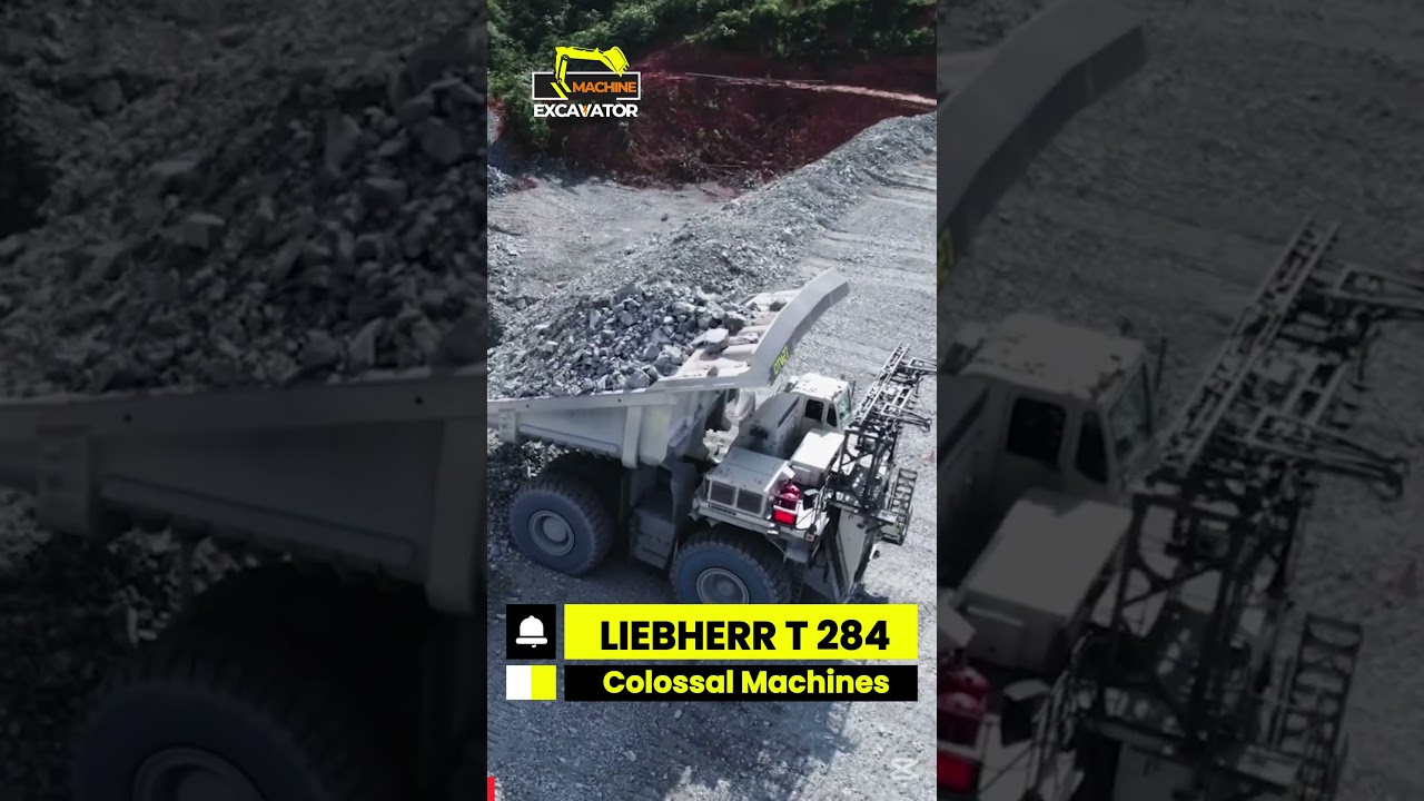🛠️ Engineering Giants | Liebherr T 284 Mining Truck: the giant of extraction
