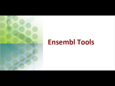 Ensembl Tools