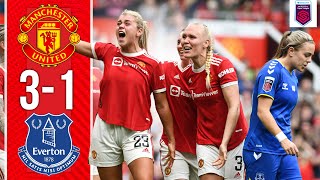 FA Women's Super League | Manchester United 3-1 Everton | Highlights