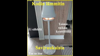 Koekoinen Lämmitin Saviruukuista. Ei Sähköä Tee Se Itse