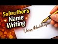 🔥 FASTEST NAME WRITING LIVE ⚡1 SECOND MEIN 5000+ NAMES ✍️😱VIRAL HANDWRITING CHALLENGE LIVE 🚀