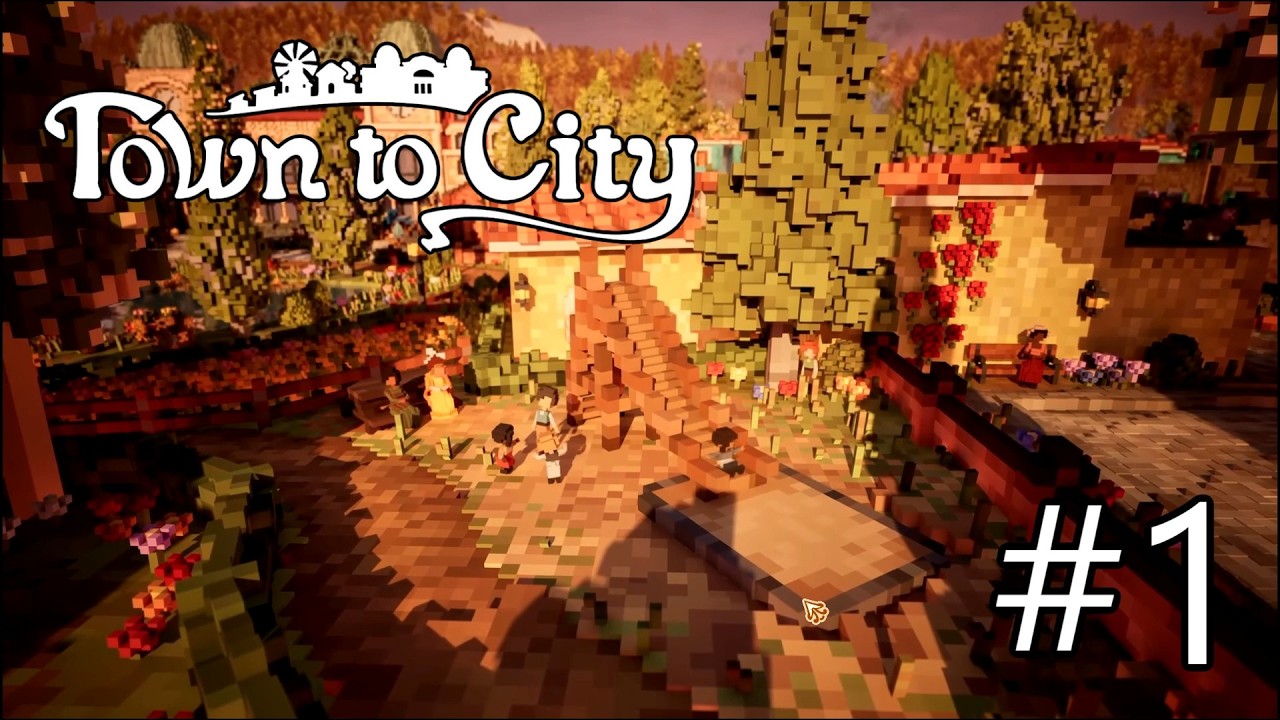 最高にチルい街づくりゲーム【Town to City】#1