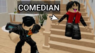 We are Being COMEDIANS IN ROBLOX!