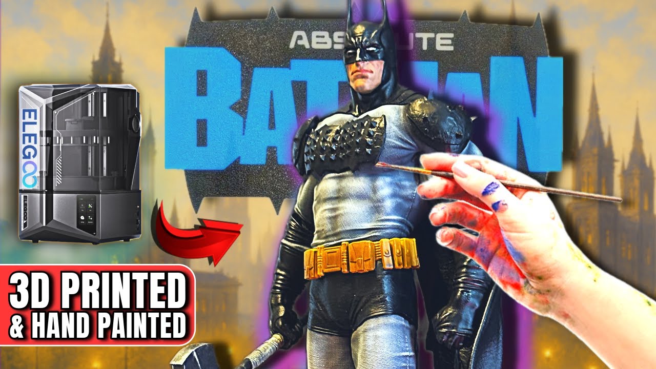 Absolute Batman Build I Built Absolute Batman from the NEW Comic | Resin 3D Printed & Hand ...