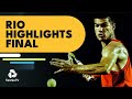 Carlos Alcaraz vs Diego Schwartzman for the Title | Rio Open 2022 Final Highlights