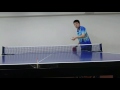 ファイヤーショット【卓球・スゴ技】