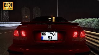 Merve Özbey - Vuracak | Honda Civic 1.6 VTi | Assetto Corsa