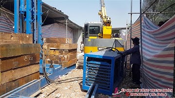 Ép Cọc Bê Tông Nhà Dân đường Phan Trung, Phường Tam Hiệp, TP Biên Hòa, Đồng Nai