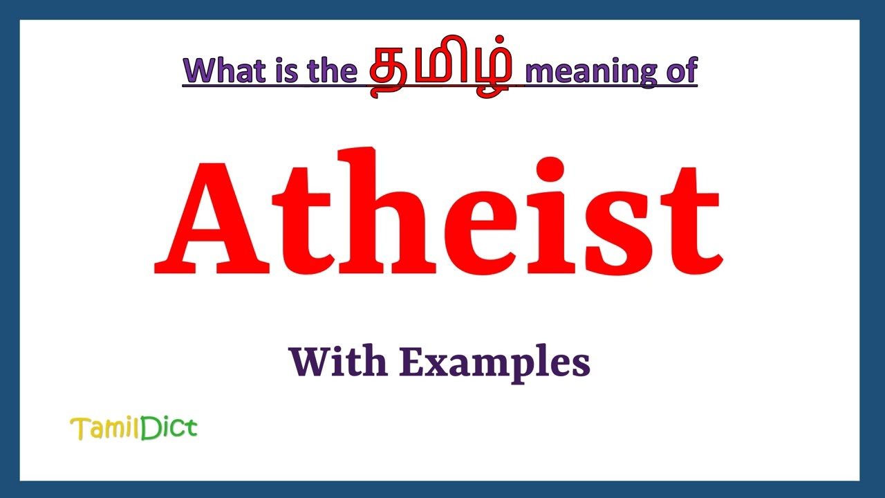 Atheist Meaning In Tamil Atheist In Tamil Atheist In Tamil Atheist Meaning In Tamil Atheist In Tamil Atheist In Tamil