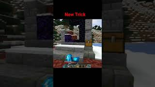 Minecarft  new trick #minecarftgameplay #minecraft #lifstealsmp #waterbucket #gaming #homiessmp