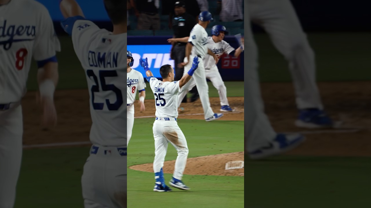 TOMMY CALLED GAME! #dodgers #sports #losangeles