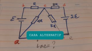 Soal  FISIKA SIMAK UI  (Rangkaian Listrik 3 loop)