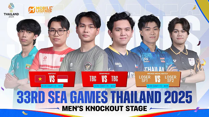 SEA Games 33 Thailand | Men's MLBB Knockout Stage | Bahasa Indonesia