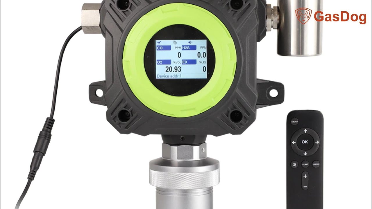 Industrial Fixed Gas Detector for Methane (CH4) Gas Leak Detection