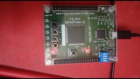 Agimus Technologies Intern Mr. Abhijeeth from BMS College of Engineering working on Agimus FPGA