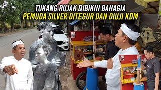 TUKANG RUJAK DIBUAT BAHAGIA | PEMUDA SILVER DITEGUR DAN DIUJI KDM