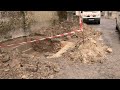 Ref:Pawe-bklz40 Saint fort sur gironde et les squelettes du moyen age