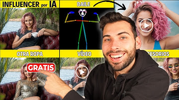 Crea una Influencer 2.0 por IA GRATIS 🧏🏼‍♀️ Bailará, grabará, cambiará su ropa, pose, ...