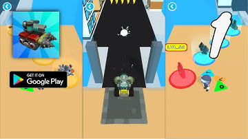 Tank Craft 3D Gameplay Walkthrough Part 1 (Android)