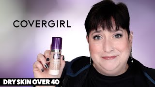 COVERGIRL SIMPLY AGELESS SKIN PERFECTOR ESSENCE | Dry Skin Review & Wear Test