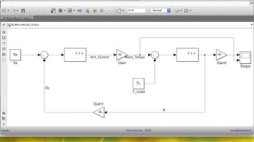DC Motor Model in Simulink - Lec 02