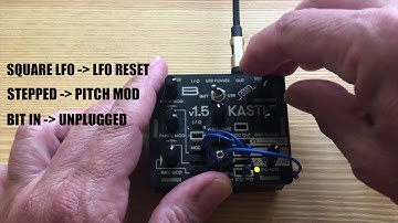 How To Patch Bastl Kastle 16 Step Sequence - Random Note