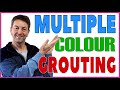 Grouting Multiple Colours In Mosaics