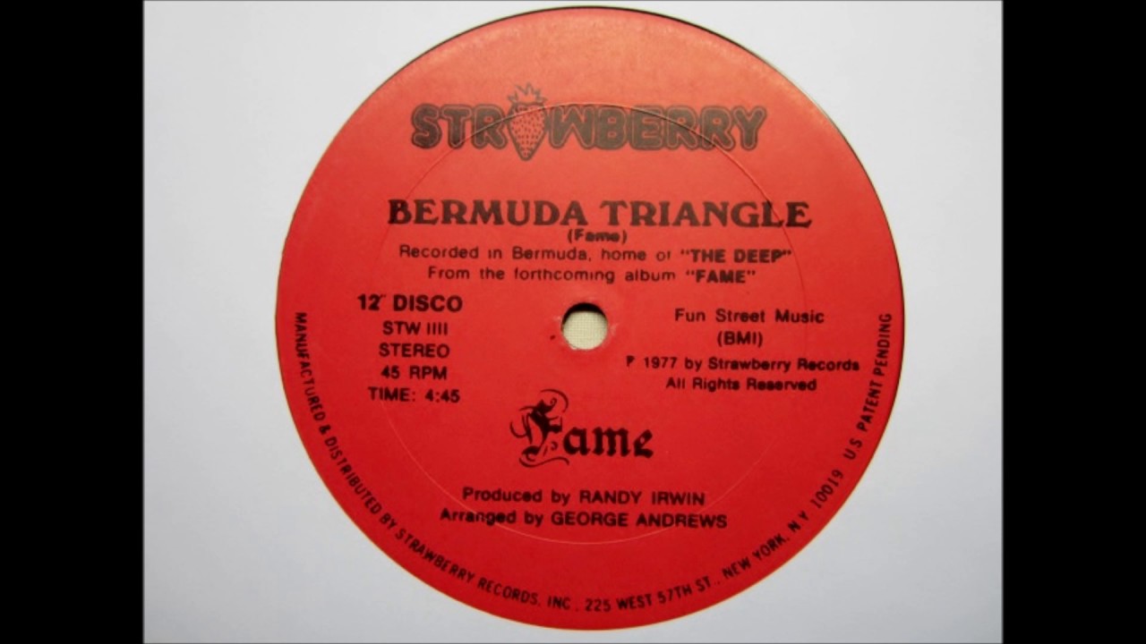 Fame Bermuda Triangle Strawberry Records Youtube