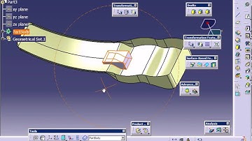 CATIA V5 - How to use Ferderation in Generative Shape Design