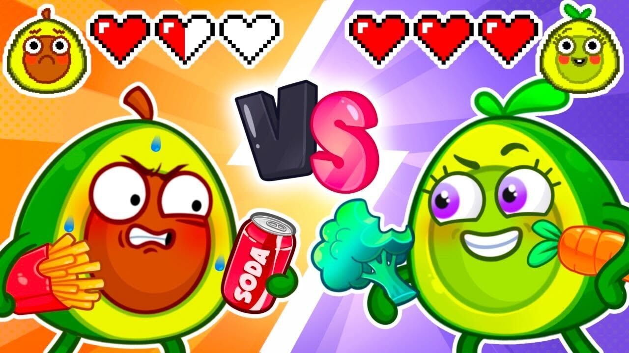 Learn Healthy Tips with Avocado Baby💪Take Care of Your Health Funny Stories for Kids by Pit