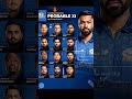 MI Probable XI vs GT| Match 30 | 7:30 PMAaj👀🔥🏏🔥 #ipl #cricket