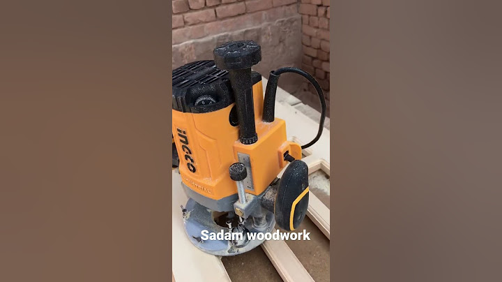 Incco wood router
