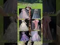 Your birthday dress if you...