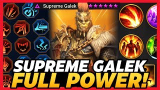 Unlocking The Full Power of Supreme Galek for New Players!