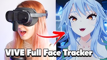 Hands-On with VIVE Full Face tracker