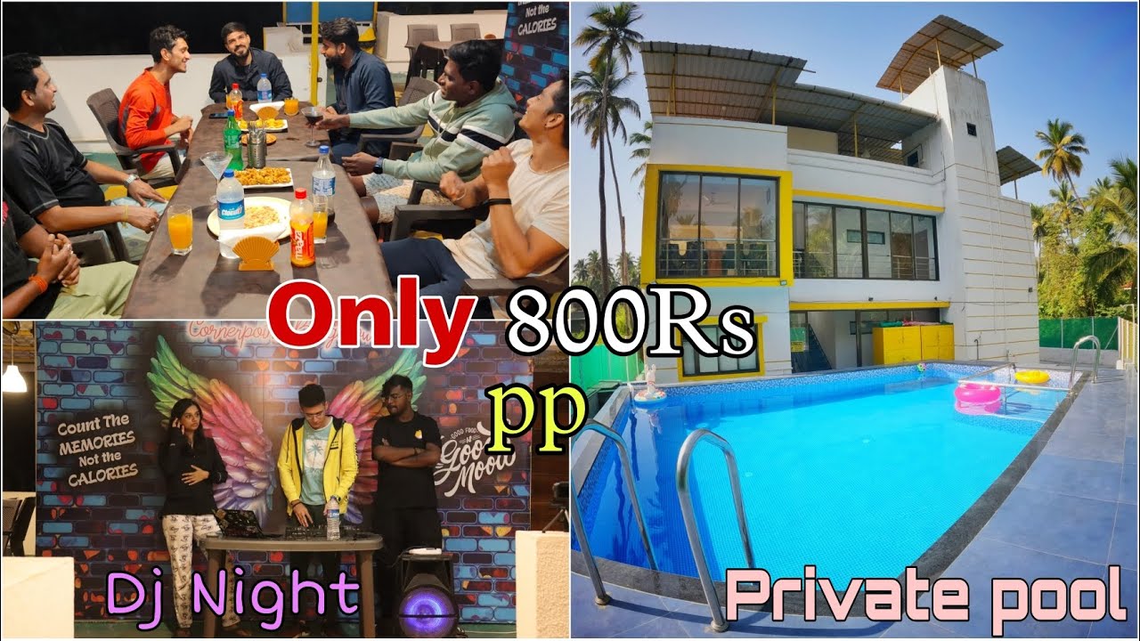 BEST VILLA IN ALIBAUG @800 pp Only | Luxurious Villa | Private Pool📍 Budget Friendly ⛱️