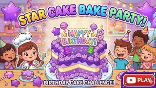 Happy Dessert Kids 🎂 Birthday Cake Decoration Game for Kids screenshot 1
