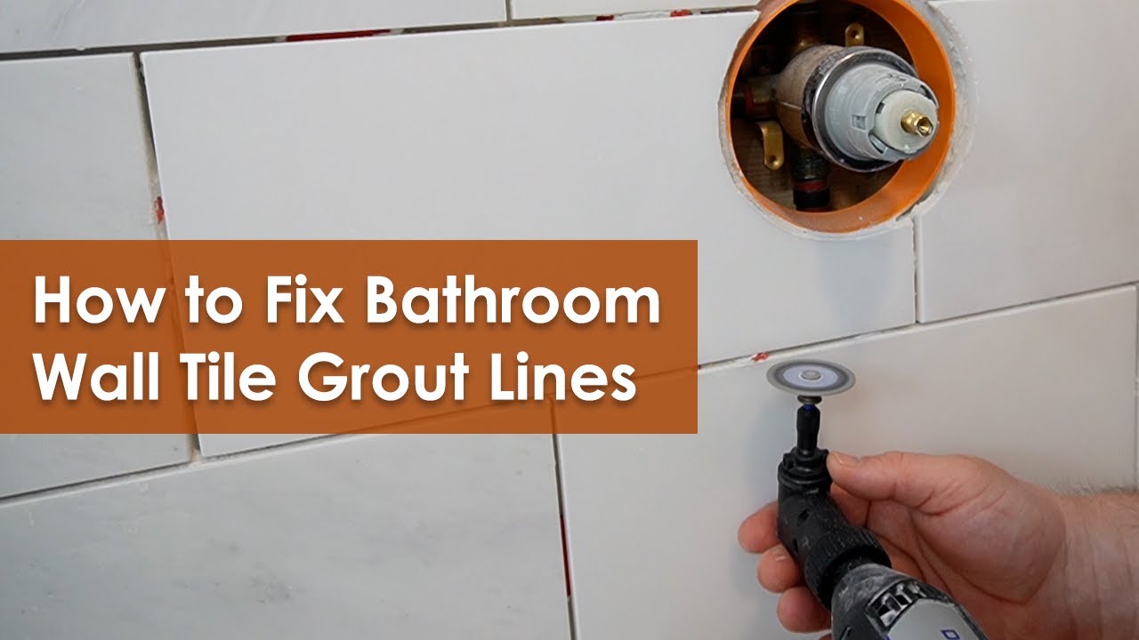 How to Fix Grout Lines