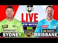 BBL Live – Brisbane Heat vs Sydney Thunder Live, 9th T20 | bbl live match today | live bbl