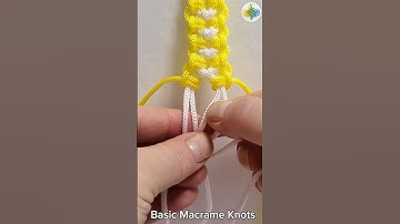 #175 Bracelet Knitting Tutorial, Macrame #shorts #macrametutorial #tricks #howto #craftideas