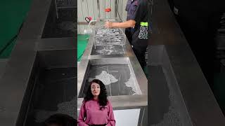 Automated industrial ultrasonic cleaner #fcnfm #clean #youtubeshorts