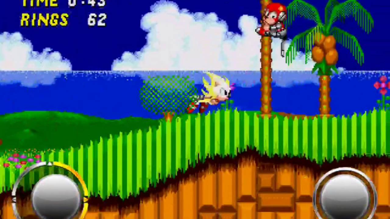 super sonic in sonic the hedgehog 1991 