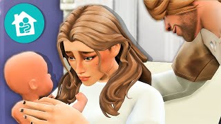 ep O8┊a beautiful baby girl is born ♡  the sims 4 growing together