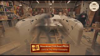 Twin Hull Catamaran Build from Scratch Start to Finish with Plans