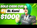 1ST PLACE SOLO CASH CUP 🏆 ($1000)