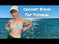 🌊 Crochet Bikini Top Tutorial 👙