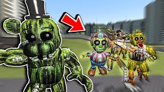 NEW FAZBEAR ULTIMATE PILL PACK 3 - Garry's Mod Gameplay - Five Nights at Freddy's Gmod