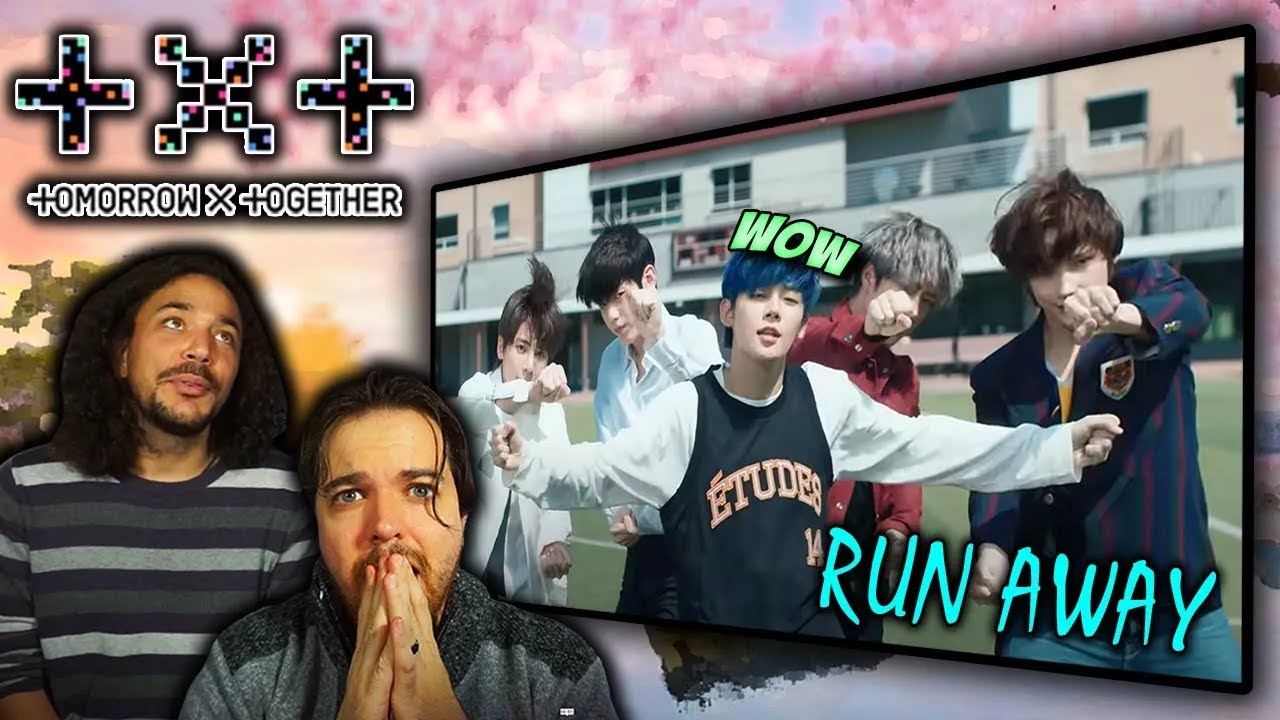 First Time Hearing TXT Run Away Reaction - SO GOOD! [PRODUCERS REACT ARCHIVE]
