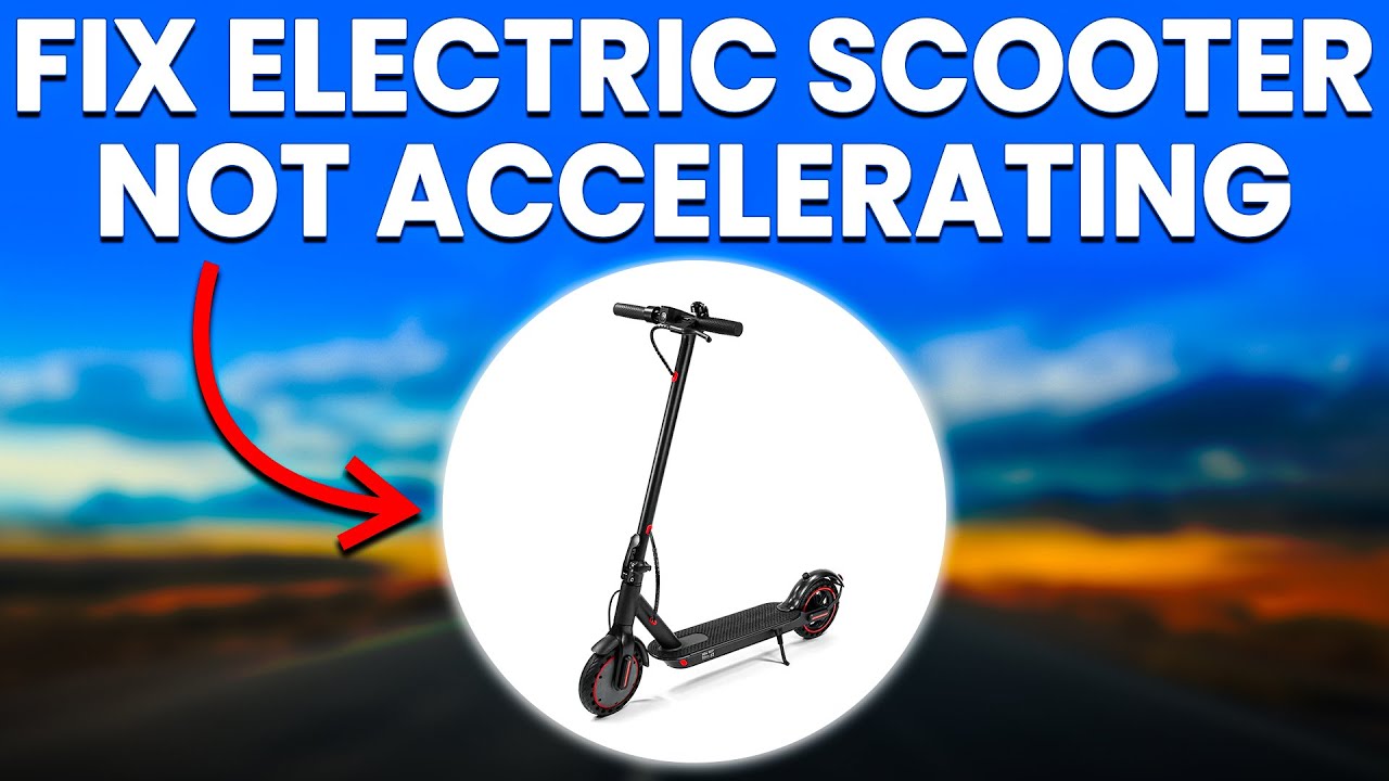 Как исправить ошибку «Электроскутер не разгоняется» (Почему электросамокат не разгоняется?)