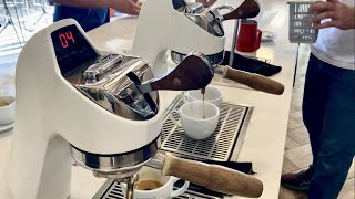 La Marzocco's MODBAR how's it set up? Italian bar owner gives tour of his new espresso machine